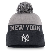 New York Yankees Rewind Peak Men's Nike MLB Cuffed Pom Beanie