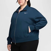 Nike Sportswear Phoenix Fleece Women's Oversized Track Jacket (Plus Size)