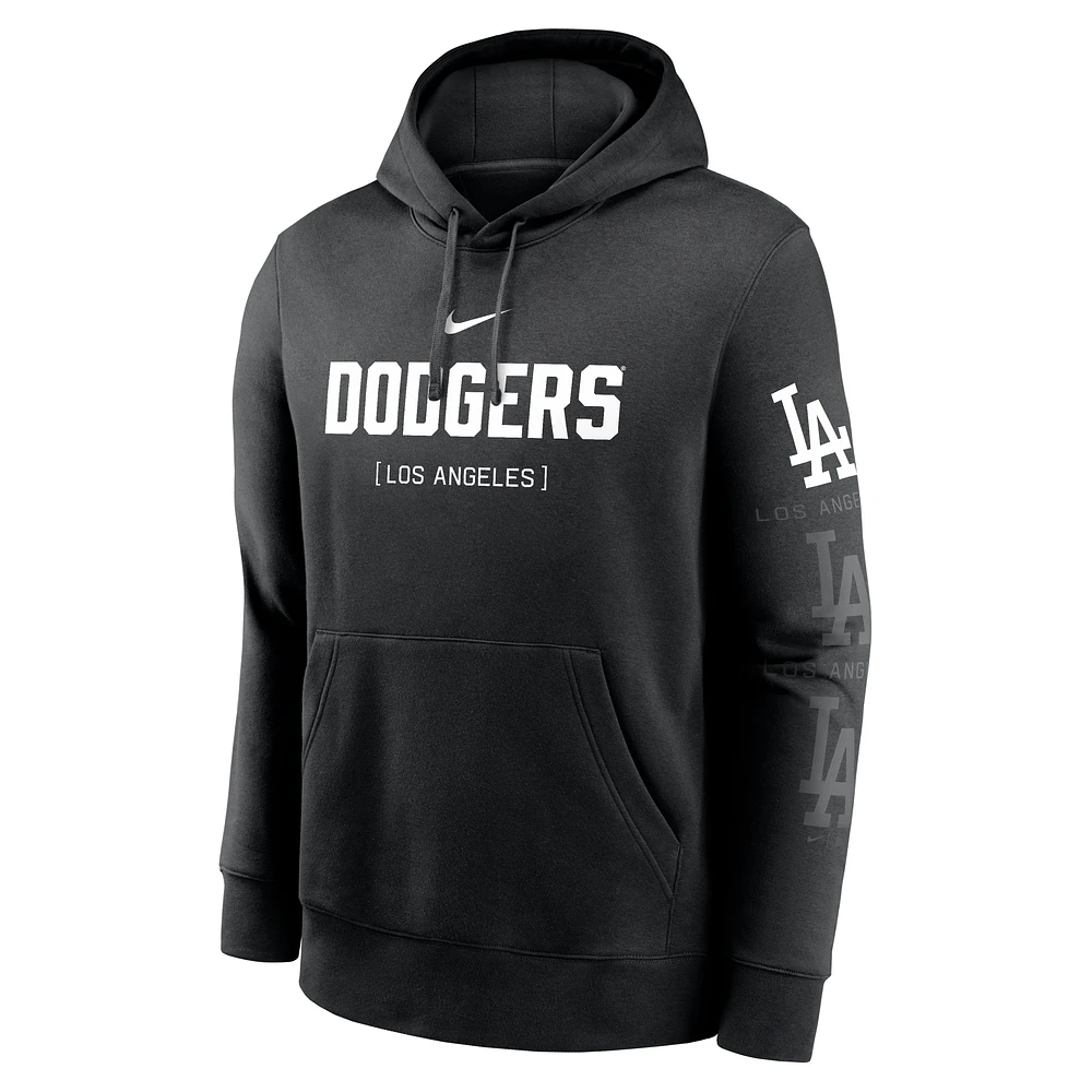 Los Angeles Dodgers Club Slack Men's Nike MLB Pullover Hoodie
