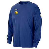 Golden State Warriors Courtside Men's Nike NBA Long-Sleeve Max90 T-Shirt