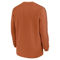 Texas Longhorns Sideline Coach Men's Nike College Long-Sleeve Top