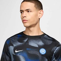 Inter Milan Academy Pro Men's Nike Dri-FIT Soccer Short-Sleeve Pre-Match Top