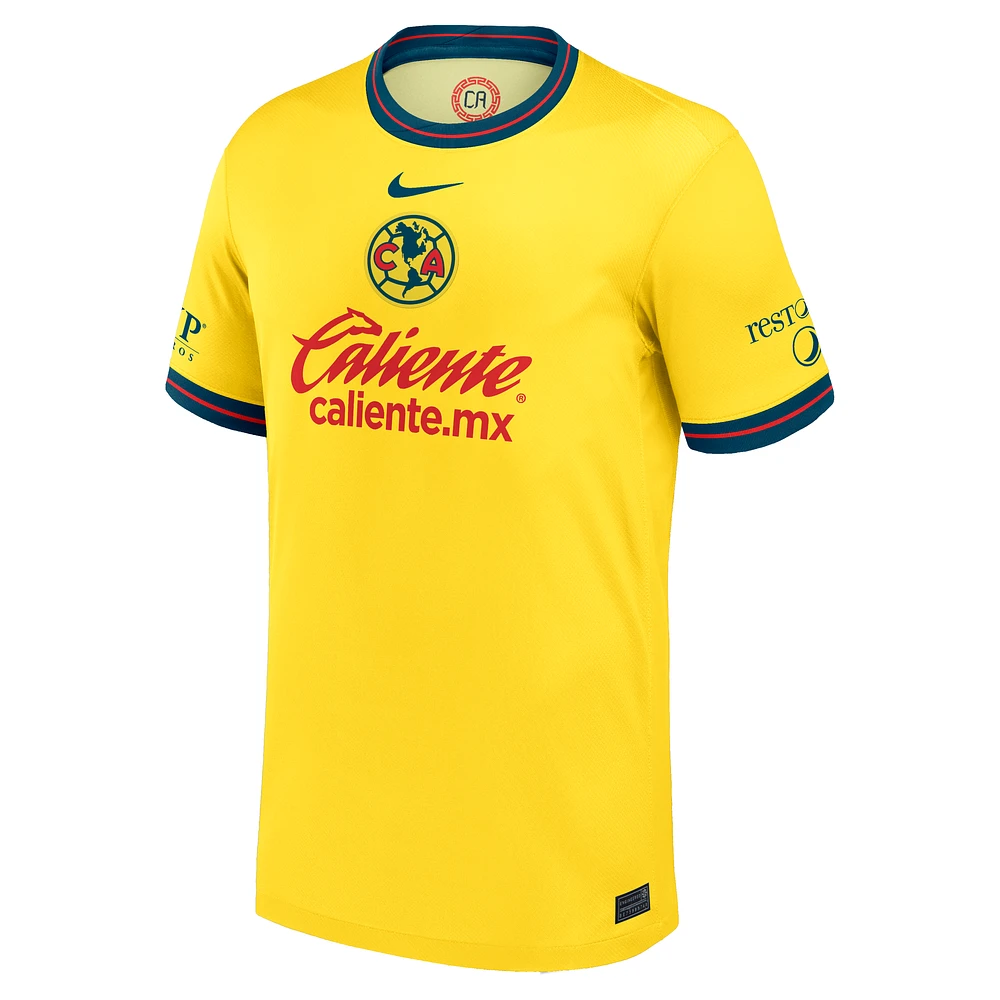 Álvaro Fidalgo Club America 2024/25 Stadium Home Men's Nike Dri-FIT Soccer Jersey