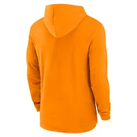 Tennessee Volunteers Sideline Men's Nike Dri-FIT College Long-Sleeve Hooded Top