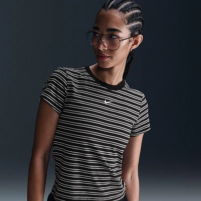 Nike Sportswear Chill Knit Women's Slim Striped T-Shirt