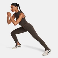 Nike One Women's High-Waisted Full-Length Split-Hem Leggings