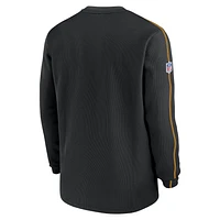 Pittsburgh Steelers Sideline Coach Men’s Nike NFL Long-Sleeve Top