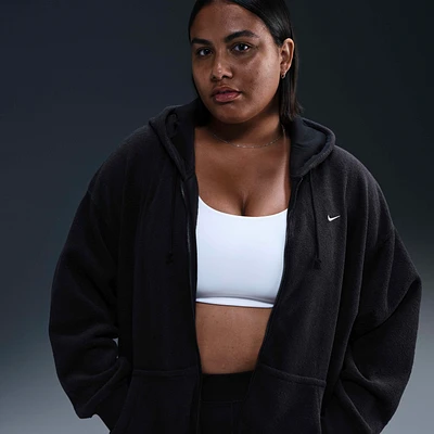 Nike Sportswear Phoenix Plush Women's Oversized Cozy Fleece Full-Zip Hoodie (Plus Size)