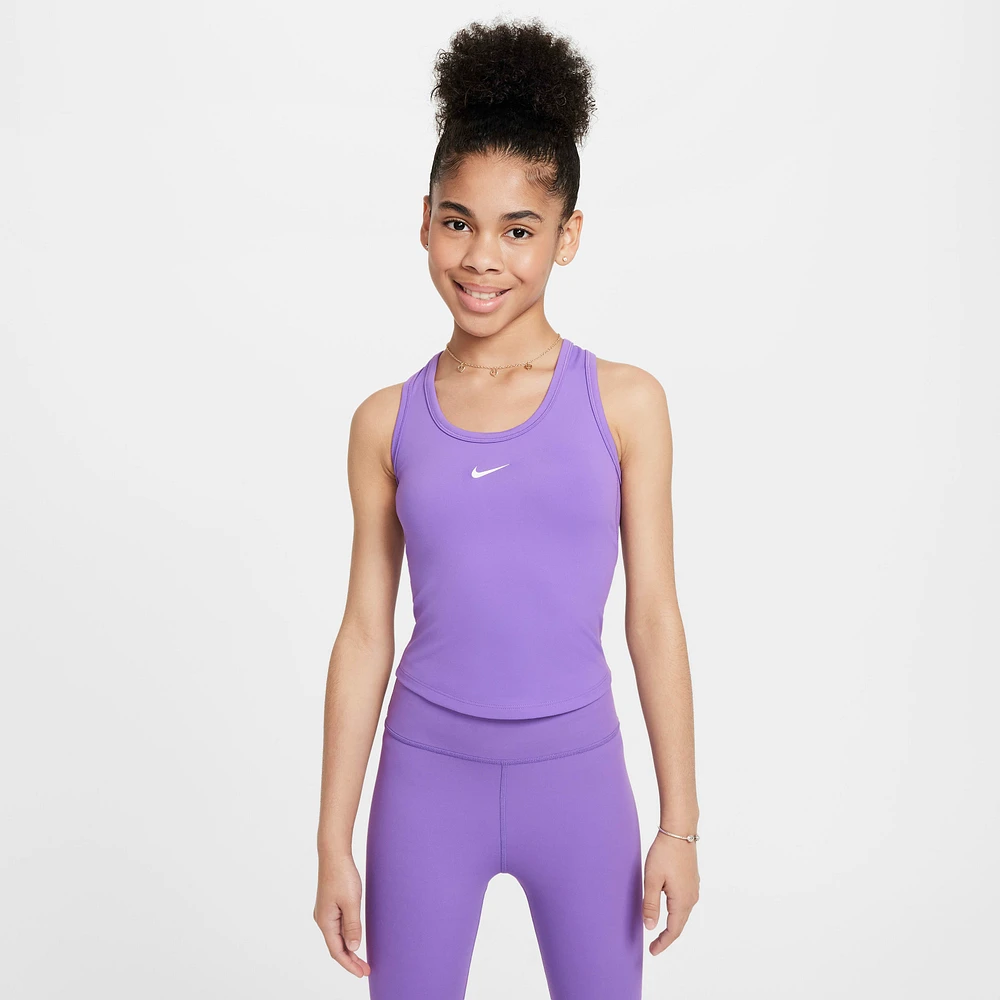 Nike One Fitted Big Kids' (Girls') Dri-FIT Tank