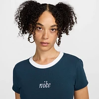 Nike Sportswear Chill Knit Women's Slim Cropped Tee