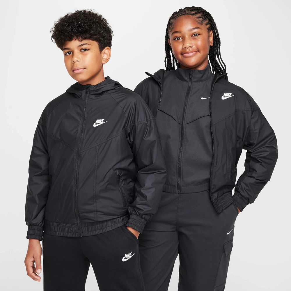 Nike Sportswear Windrunner Big Kids' Hooded Repel Jacket