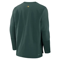 Oakland Athletics Authentic Collection Player Men's Nike Dri-FIT MLB Pullover Jacket