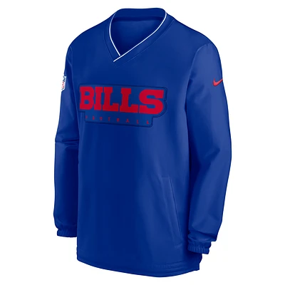 Buffalo Bills Sideline Men's Nike NFL Long-Sleeve Windshirt