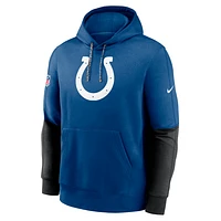 Indianapolis Colts Sideline Team Issue Club Men's Nike NFL Pullover Hoodie