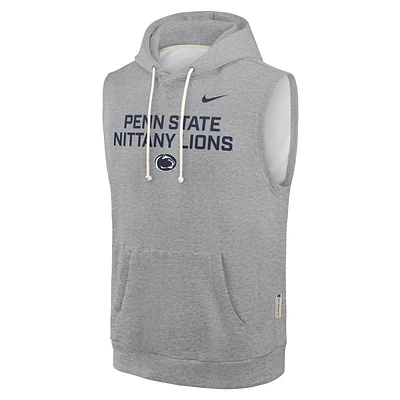 Penn State Sideline Men's Nike Dri-FIT College Sleeveless Pullover Hoodie