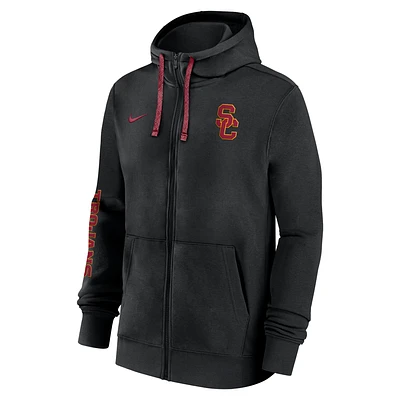 USC Trojans Sideline Team Issue Men's Nike College Full-Zip Hoodie