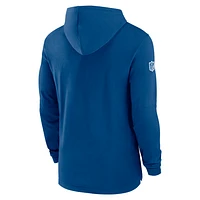 Indianapolis Colts Sideline Men's Nike Dri-FIT NFL Long-Sleeve Hooded Top