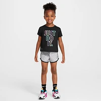 Nike Dri-FIT Femme Pop Toddler T-Shirt and Tempo Shorts Set