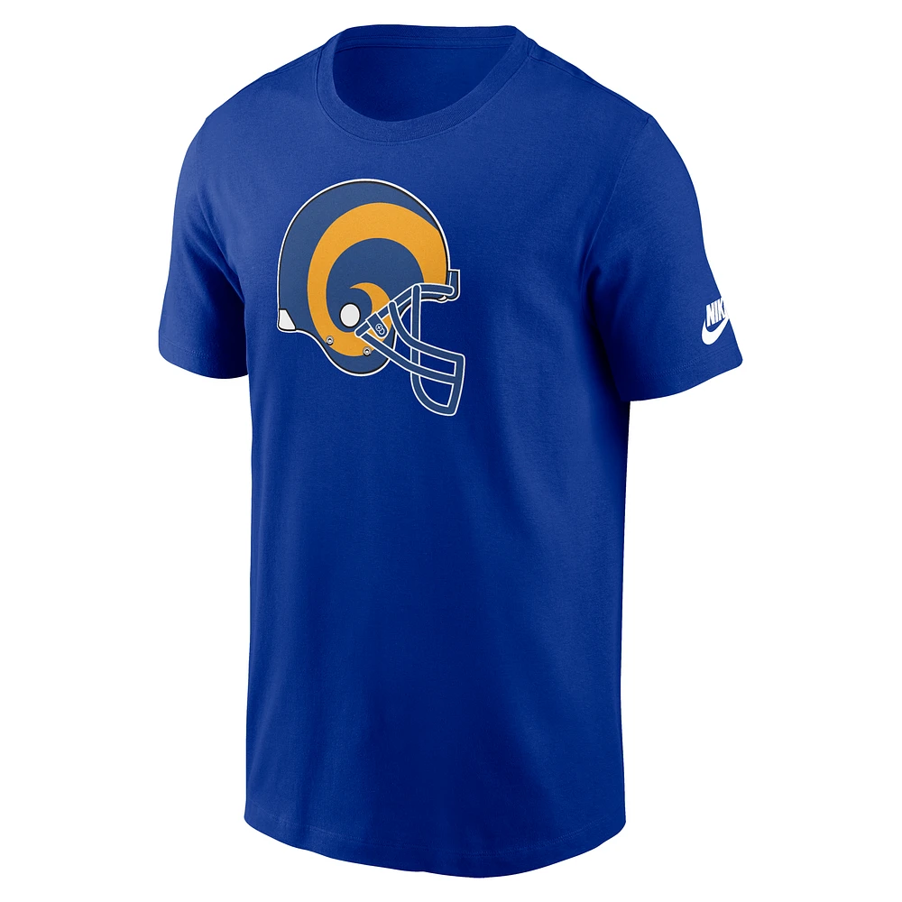 Los Angeles Rams Rewind Logo Essential Men's Nike NFL T-Shirt