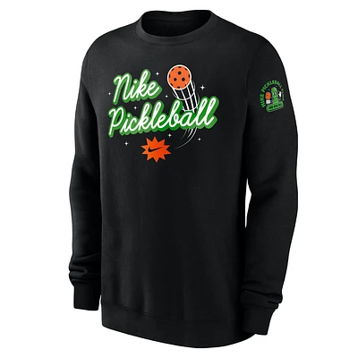 Nike Club Fleece Men's Pickleball Crew-Neck Sweatshirt