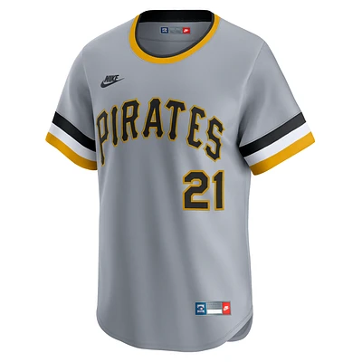 Roberto Clemente Pittsburgh Pirates Cooperstown Men's Nike Dri-FIT ADV MLB Limited Jersey