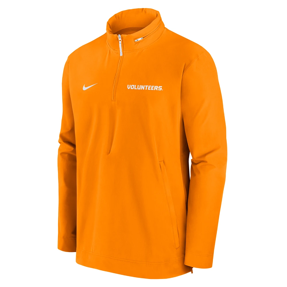 Tennessee Volunteers Sideline Coach Men's Nike College 1/2-Zip Hooded Jacket