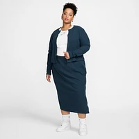 Nike Sportswear Chill Rib Women's Slim Full-Zip Cardigan (Plus Size)