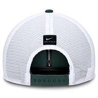 Michigan State Spartans On-Field Swoosh Men's Nike Dri-FIT College Trucker Adjustable Hat