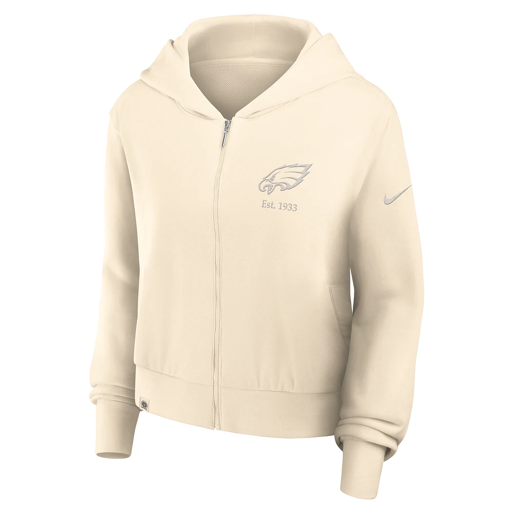 Philadelphia Eagles Established Women’s Nike NFL Full-Zip Hoodie