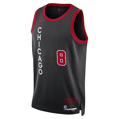 Zach Lavine Chicago Bulls City Edition 2023/24 Men's Nike Dri-FIT NBA Swingman Jersey