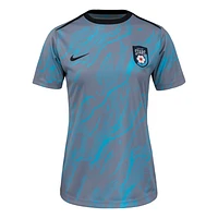 Chicago Stars FC 2025 Women's Nike NWSL Short-Sleeve Pre-Match Top