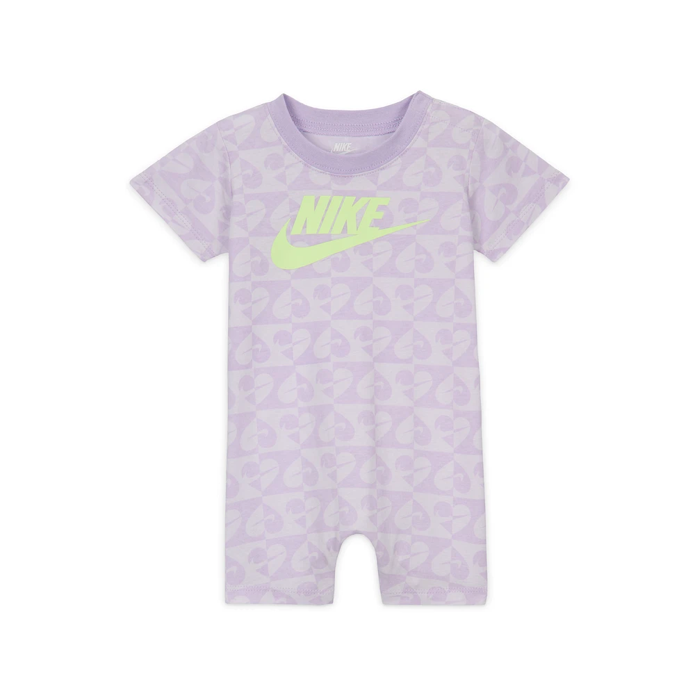 Nike Sweet Swoosh Baby (0-9M) Romper