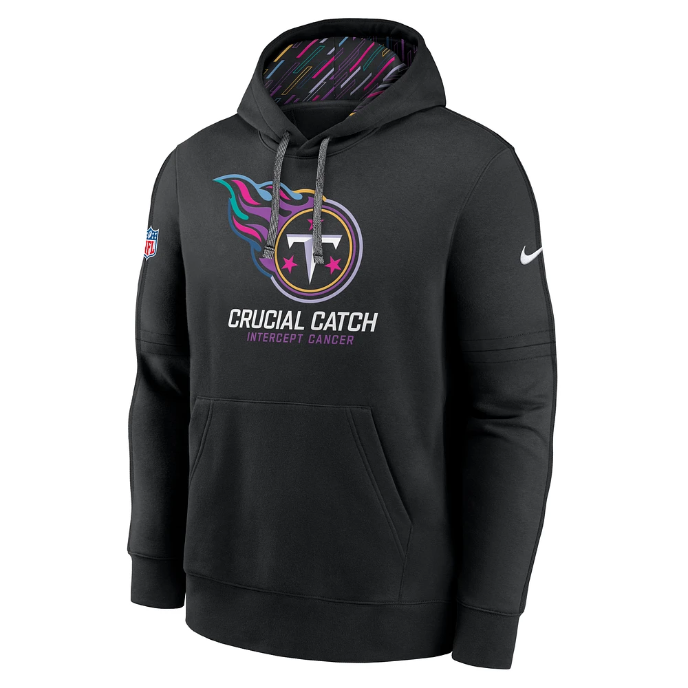 Tennessee Titans Crucial Catch Club Men's Nike NFL Pullover Hoodie