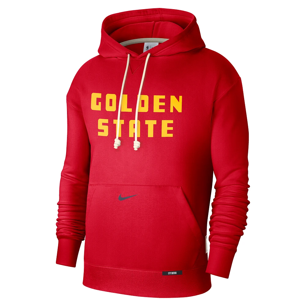 Golden State Warriors Standard Issue City Edition Men's Nike Dri-FIT NBA Courtside Hoodie