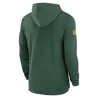 Green Bay Packers Sideline Men's Nike Dri-FIT NFL Long-Sleeve Hooded Top