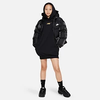 Nike Sportswear Club Fleece Big Kids' (Girls') Hoodie Dress