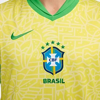 Brazil 2024 Stadium Home Men's Nike Dri-FIT Soccer Replica Jersey