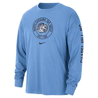 UNC Max90 Men's Nike College Long-Sleeve T-Shirt