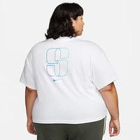 Sabrina Women's Boxy Basketball Tee (Plus Size)