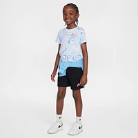 Nike Sportswear Baby On the Move Printed Tee and French Terry Shorts Set