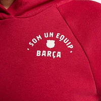 FC Barcelona Essential Women's Nike Fleece Pullover Hoodie