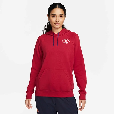 FC Barcelona Essential Women's Nike Fleece Pullover Hoodie