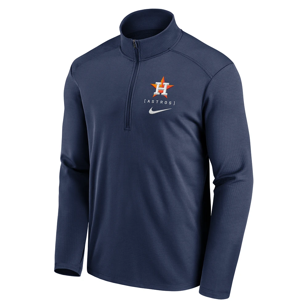 Houston Astros Franchise Logo Pacer Men's Nike Dri-FIT MLB 1/2-Zip Jacket