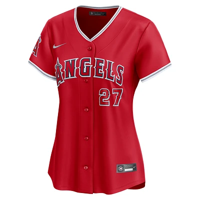 Mike Trout Los Angeles Angels Women's Nike Dri-FIT ADV MLB Limited Jersey