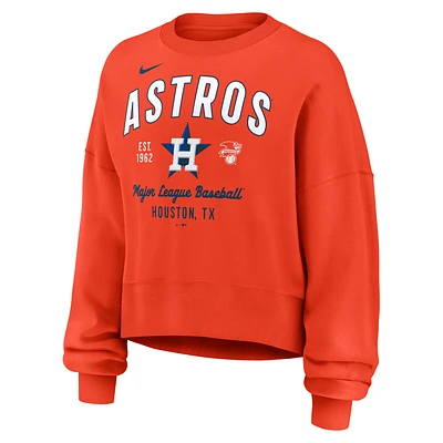 Houston Astros Women's Nike MLB Pullover Crew