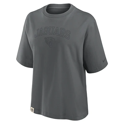 Jacksonville Jaguars Arch Boxy Women's Nike NFL T-Shirt