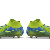 Nike Phantom Luna 2 Elite By You Custom AG-Pro High-Top Soccer Cleats