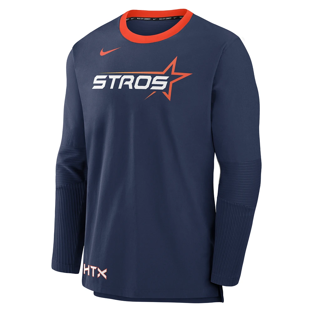 Houston Astros Authentic Collection City Connect Player Men's Nike Dri-FIT MLB Pullover Jacket
