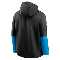 Carolina Panthers Sideline Team Issue Club Men's Nike NFL Pullover Hoodie