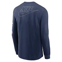 New York Yankees Cooperstown Knockout Men's Nike MLB Long-Sleeve T-Shirt
